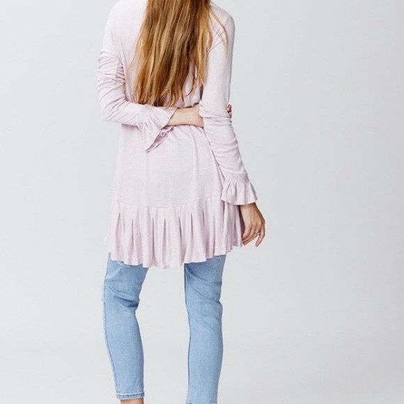 Free People ‘Your Girl’ Lavender Tunic - Picture 2 of 7